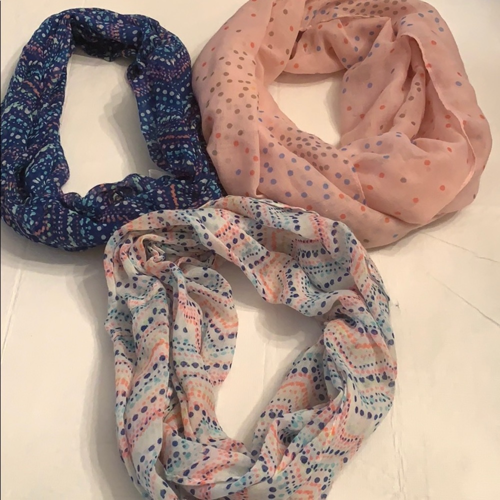 3 Infinity Scarves
